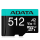 Karta pamięci Adata microSD 512GB 100MB/s AUSDX512GUI3V30SA2-RA1